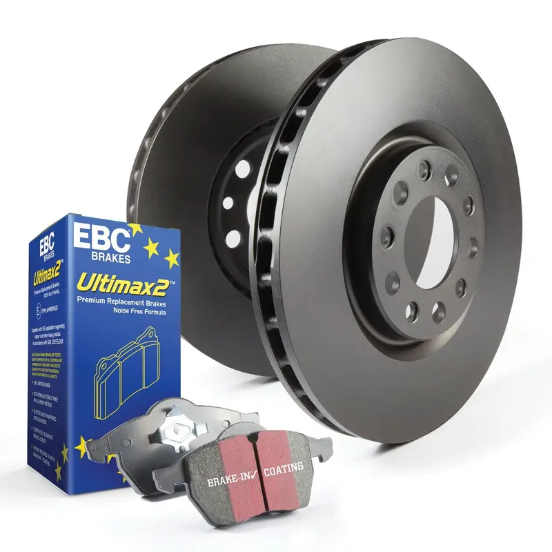 Ebc S1Kf1490 Brake Kit – Ultimax 2 Pads With Premium Rk Rotors 1