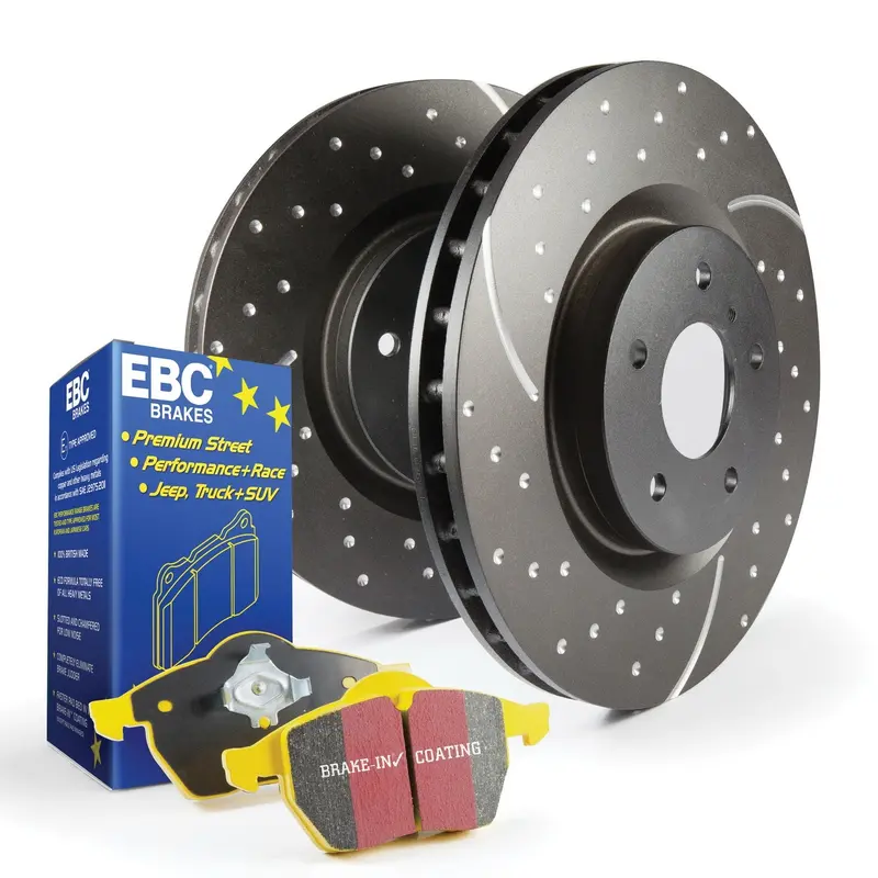 Ebc Yellowstuff Brake Pad & Gd Rotor Kit – High-Performance Street Package 1