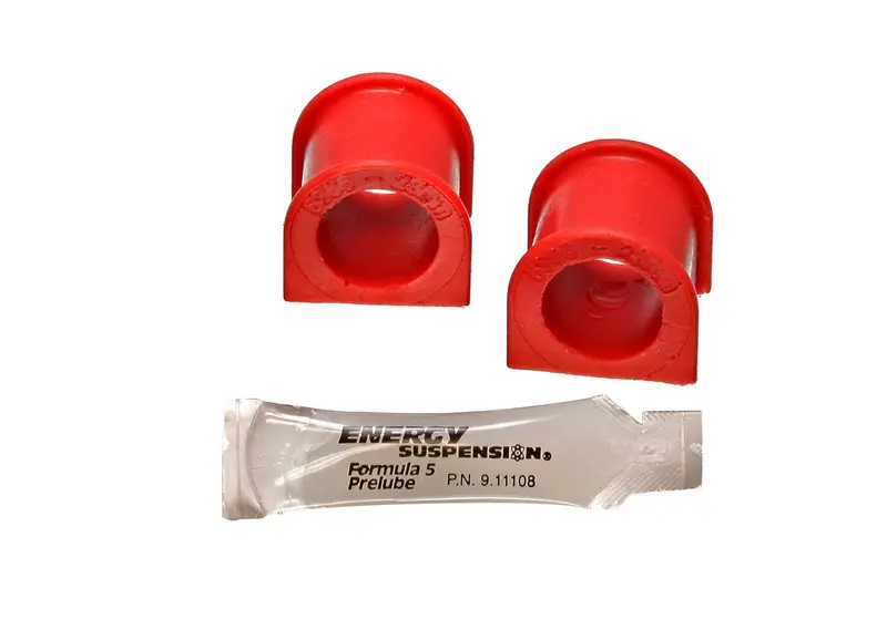 Energy Suspension 16.5113R Red Front Sway Bar Bushings – 23Mm Diameter – Performance Polyurethane 1