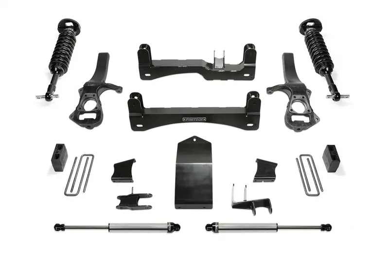 Fabtech K1173Dl Performance Lift System With Tuned Monotube Shocks 1