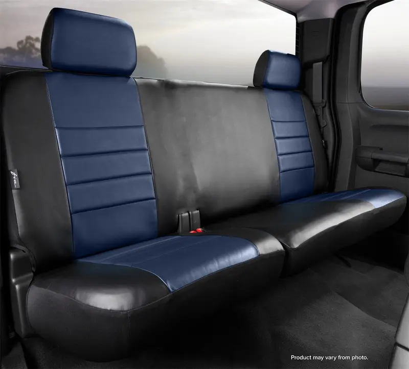 Fia Sl62-33 Blue Leatherlite™ Custom Seat Cover 1