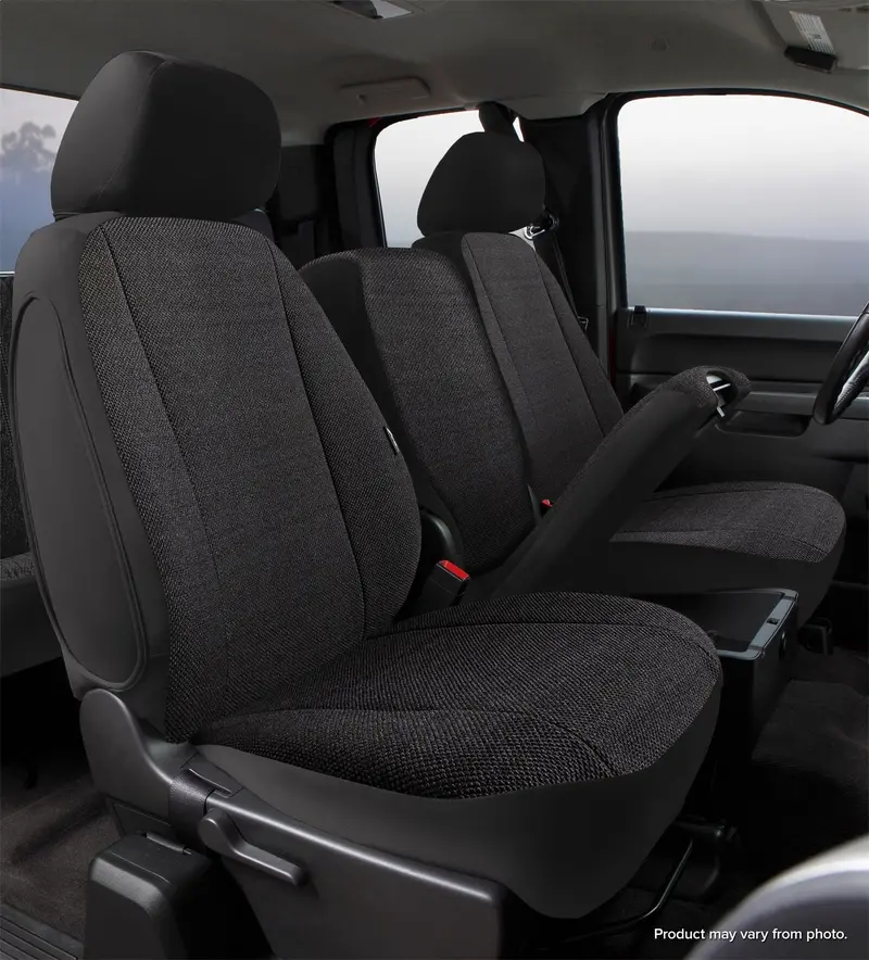 Fia Trs4051 Universal Black Seat Cover – Wrangler-Themed Solid Fabric Design 1