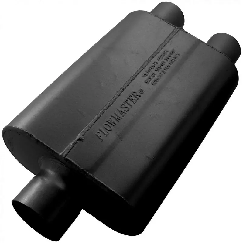 Flowmaster 9430402 40 Series Delta Flow Muffler – Performance Exhaust Sound Control 1