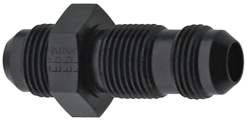 Fragola 483216-Bl #16 Black Bulkhead Fitting 1