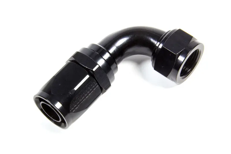 Fragola Black 90° Hose Fitting – #12 Inlet To #16 Hose, An-12 To An-16 (Model 229013-Bl) 1