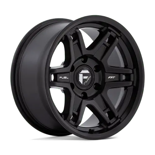 Fuel 1Pc D8361790B435 D836 17X9 5X5.5 Mt-Blk -38Mm 1