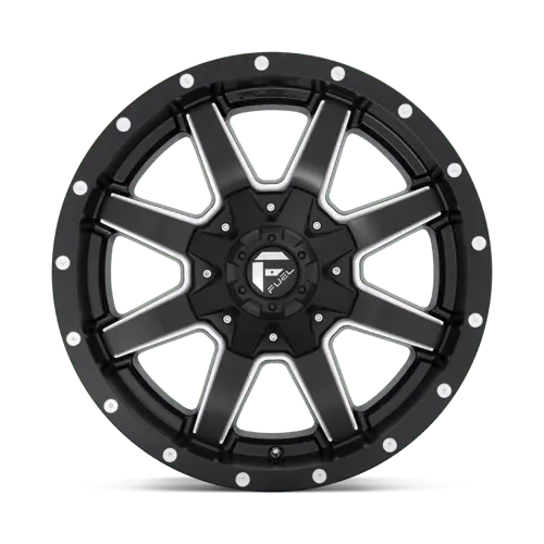 Fuel D538 Forged Wheel – 20×9", 5×110Mm Bolt Pattern, Matte Black With Machined Lip, 38Mm Offset (D5382090C165) 1