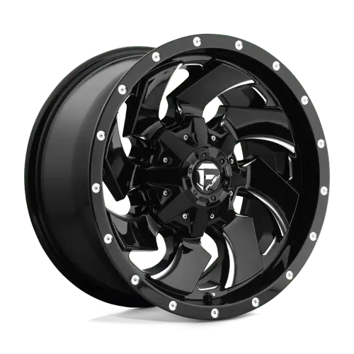 Fuel D574 20X8.25 Inch Alloy Wheel – Gloss Black/Machined, 8X210Mm Bolt Pattern, -195Mm Offset 1