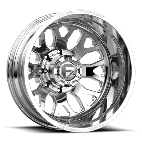 Fuel Mono Df1924828D45 Polished Alloy Wheel – 24X8.25", 8-Lug, -26.5Mm Offset 1
