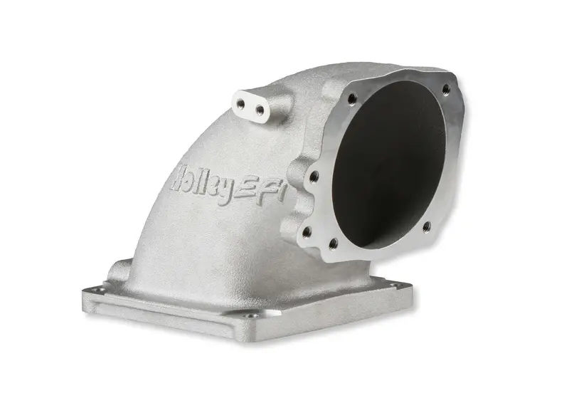 Holley Efi 300-249 Throttle Body Intake Elbow – Precision-Machined Aluminum 1