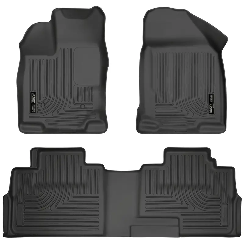 Husky Liners Front & Second-Row Floor Mats – Custom Fit (Part 99761) 1