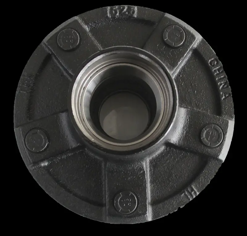 Husky Towing Idler Hub Assembly – 3,500-Lb Capacity, 5X5.5 Inch Bolt Pattern, Black Push-In Studs (33086) 1