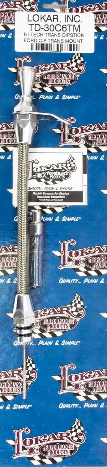 Lokar Td-30C6Tm C6 Transmission Dipstick 1