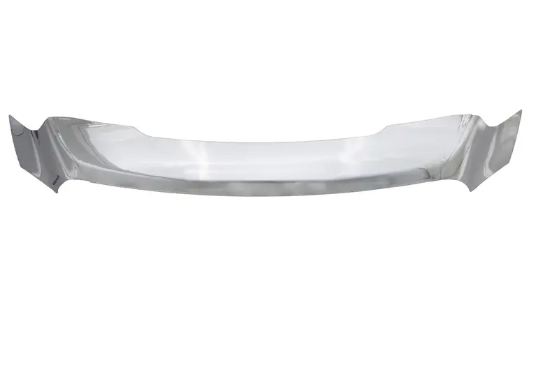 Lund 738085 Hood Defender Hood Shield; Chrome; 1