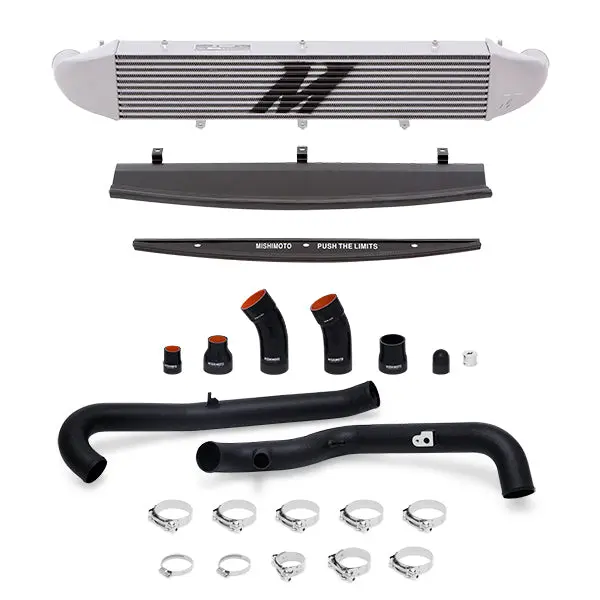 Mishimoto Mmint-Fist-14Kbsl Ford Fiesta St Intercooler Upgrade – 2014–2019, Black Pipes & Silver Core 1