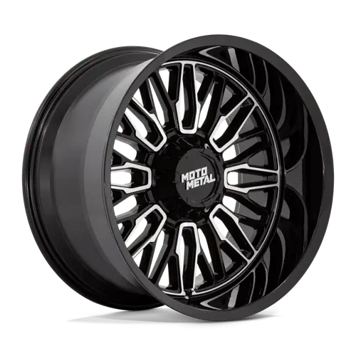 Moto Metal Mo809Bd20103518N 20X10 Matte Black Machined Wheel – 5X5.0/5.5 Bolt Pattern, -18Mm Offset 1