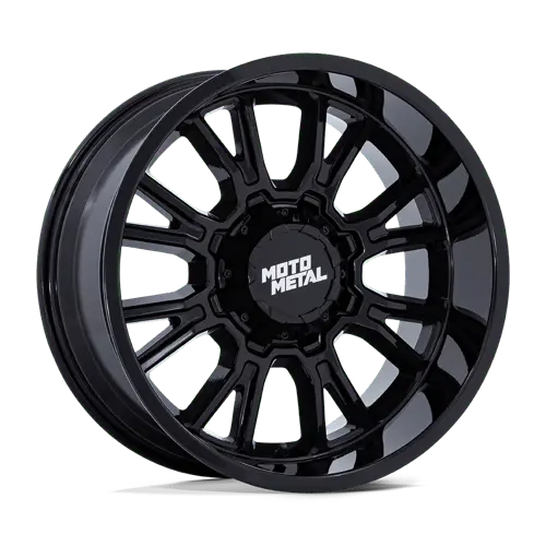 Moto Metal Mo810Bx20106718N 20×10 Inch Wheel – 6×135Mm, -18Mm Offset, Gloss Black 1