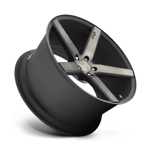 Niche M134 22X10 Inch Matte Black Machined Face Wheel – 5X130 Bolt Pattern, +50Mm Offset 1