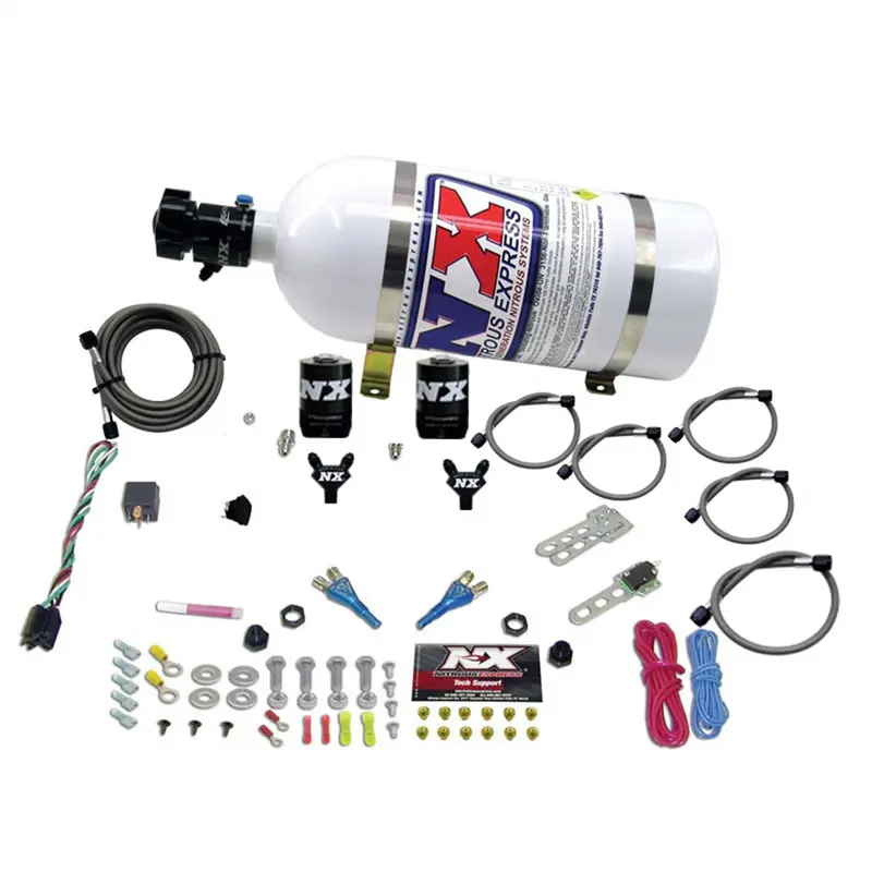 Nitrous Express Efi Dual-Nozzle Kit For Dodge Viper – 100–300 Hp W/ 10Lb Bottle 1