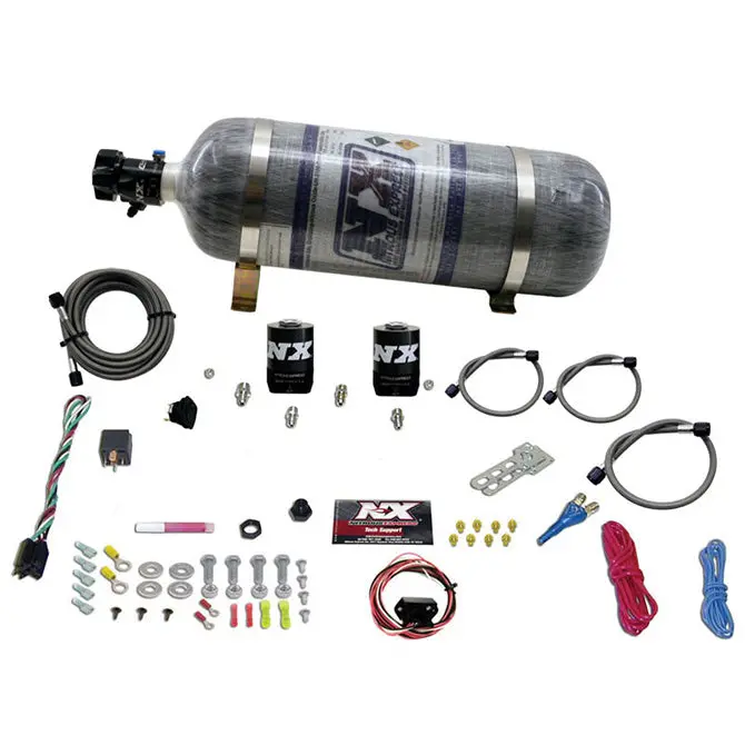 Nitrous Express Single-Nozzle System For 5Th-Gen Camaro – 35–150 Hp W/ Composite Bottle 1