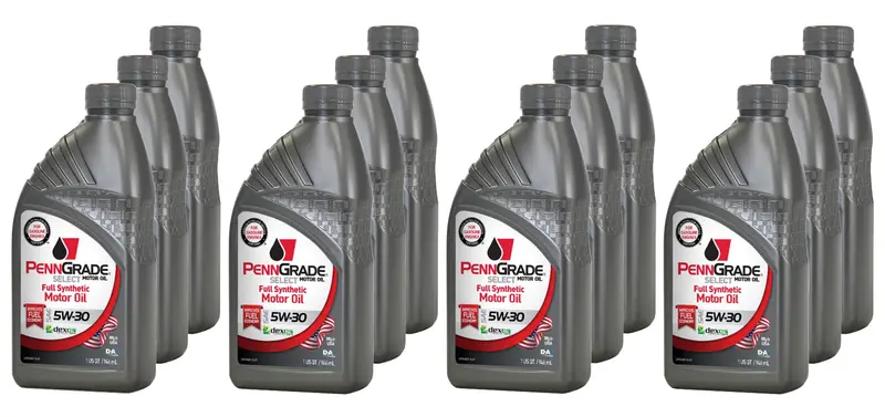 Penngrade Select 5W-30 Motor Oil – 12-Quart Case (12 × 1 Qt) 1
