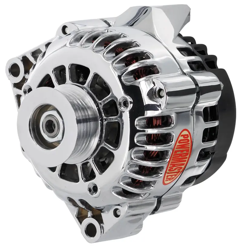 Powermaster 18231 High-Output Alternator — 140 Amp, Compact Design 1