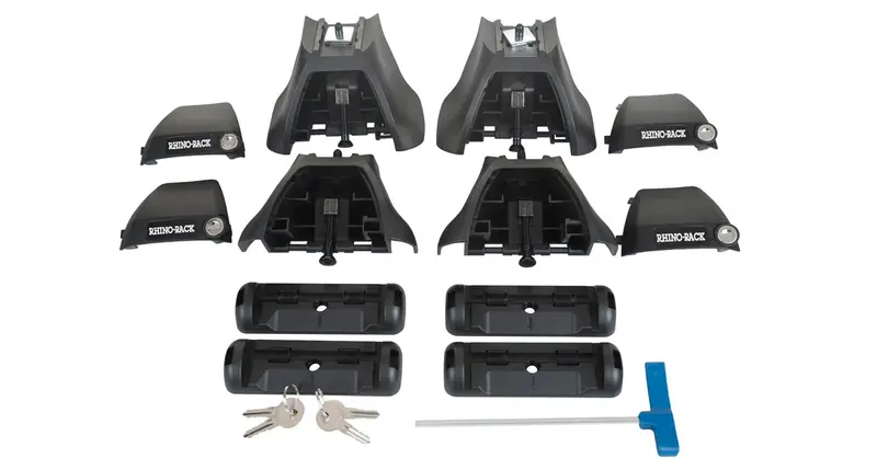 Rhino-Rack Ja2367 Vortex Aero Roof Rack – Multi-Fit, Low-Profile, Aerodynamic Crossbar System 1