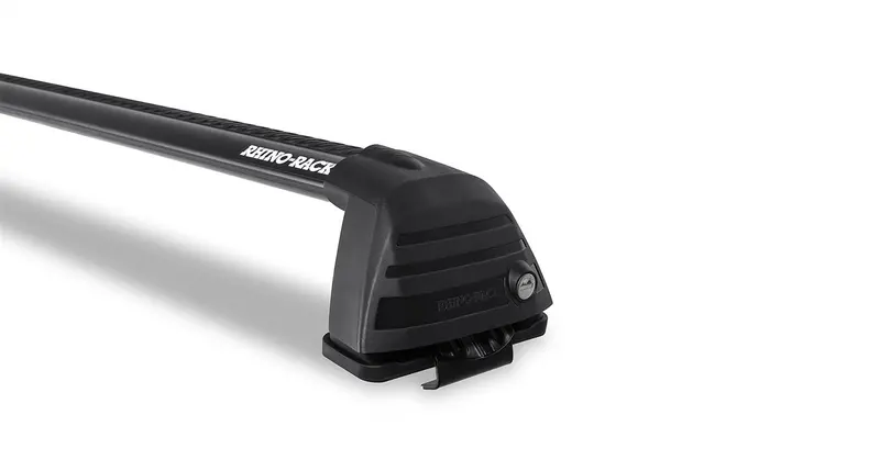 Rhino-Rack Rv0158B Vortex Roc25 Flush-Mount Roof Rack — Two-Bar, Black — 1051Mm Bars 1