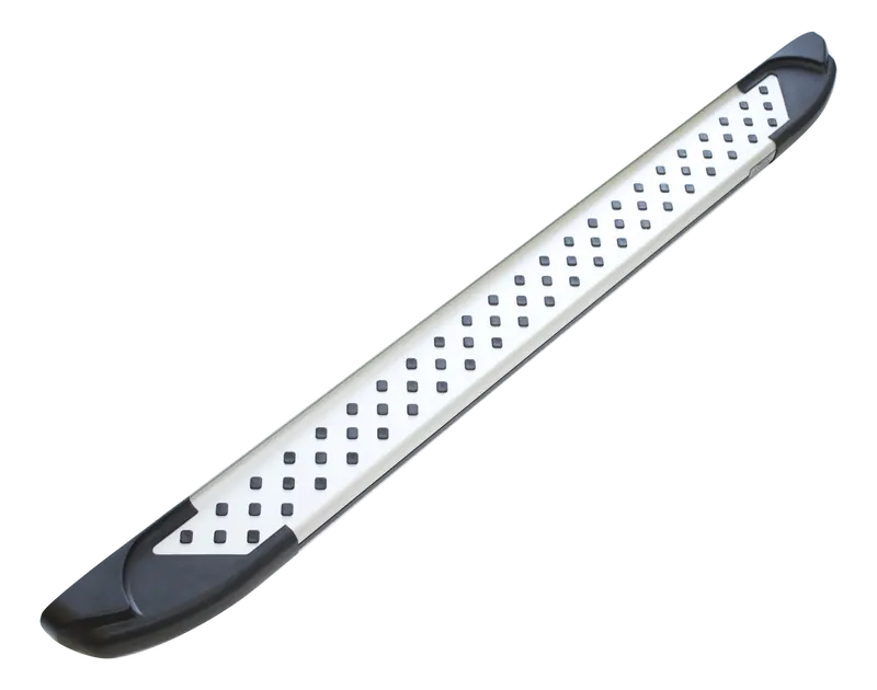 Romik Ral Series Running Boards – Silver Finish For 2007–2013 Acura Mdx & Honda Pilot 1