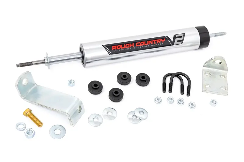 Rough Country 8743570 V2 Steering Stabilizer — Toyota Land Cruiser Fj40 (1961–1982) 1