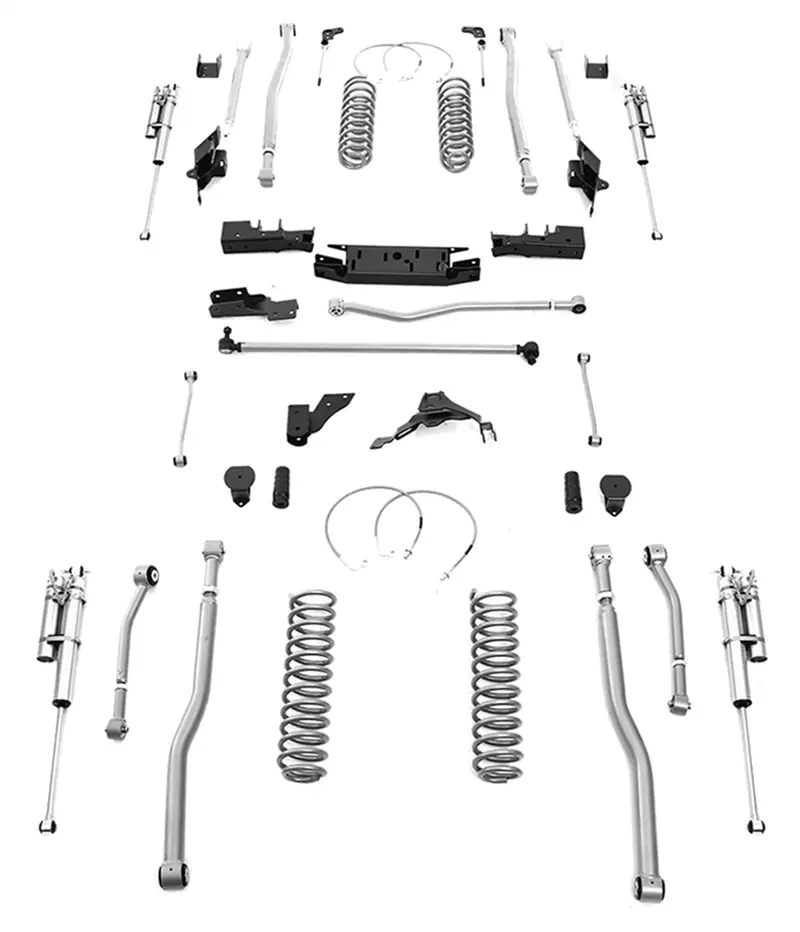 Rubicon Express Jk4425R 5.5-Inch Extreme-Duty 4-Link Long-Arm Lift Kit With Shocks 1