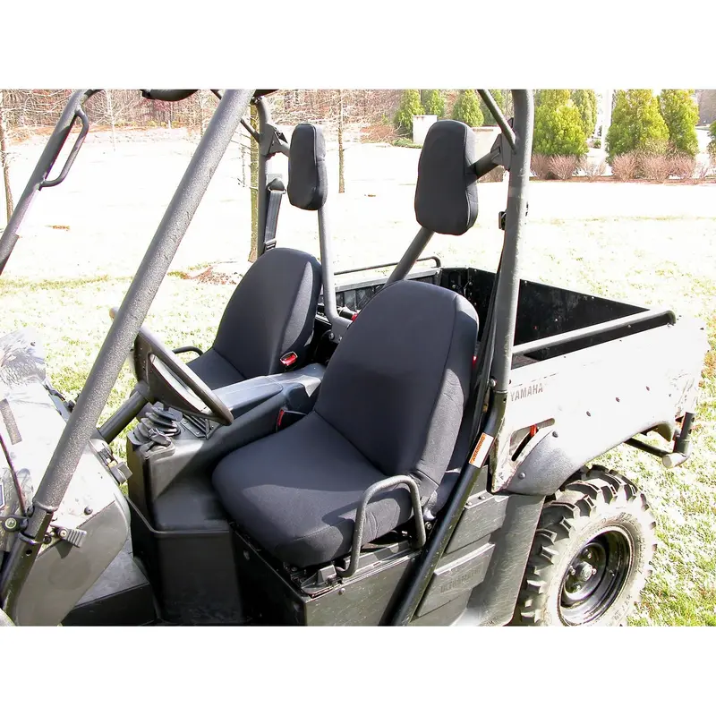 Rugged Ridge Custom-Fit Black Fabric Seat Covers – Pair 1