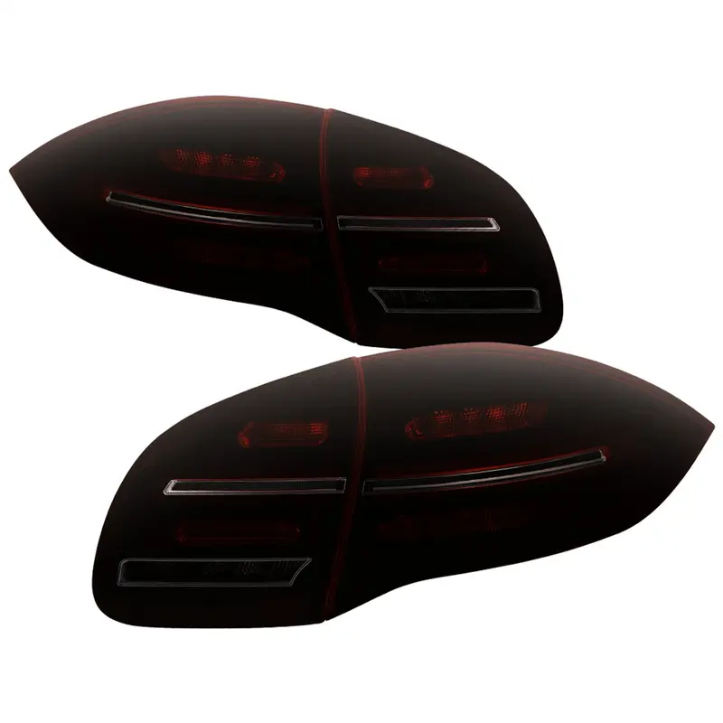 Spyder Auto 5086907 Led Tail Light Assembly – Red Smoke Lens With Sequential Turn Signals 1