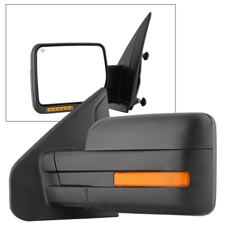 Spyder Auto Xtune Power Heated Side Mirror – Driver-Side, Amber Turn Signal 1