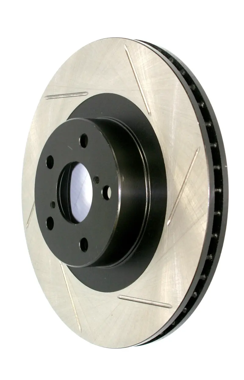 Stoptech 126.46039Csr Front Right Sport Slotted Cryo-Treated Brake Rotor 1