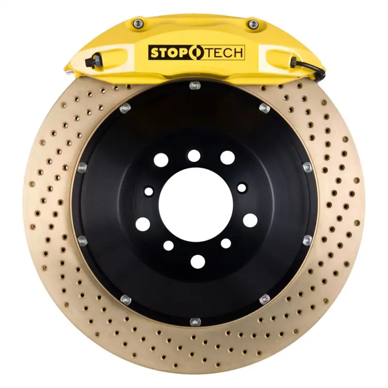 Stoptech Big Brake Kit – Front 2-Piece Slotted Rotors 1