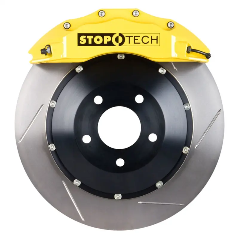 Stoptech Big Brake Kit – Front 2-Piece Slotted Rotors For Enhanced Stopping Power 1