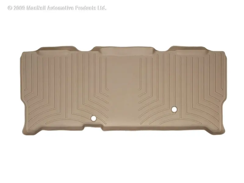 Weathertech Digitalfit Floor Liners – Tan, Second-Row Coverage For Suvs And Trucks 1