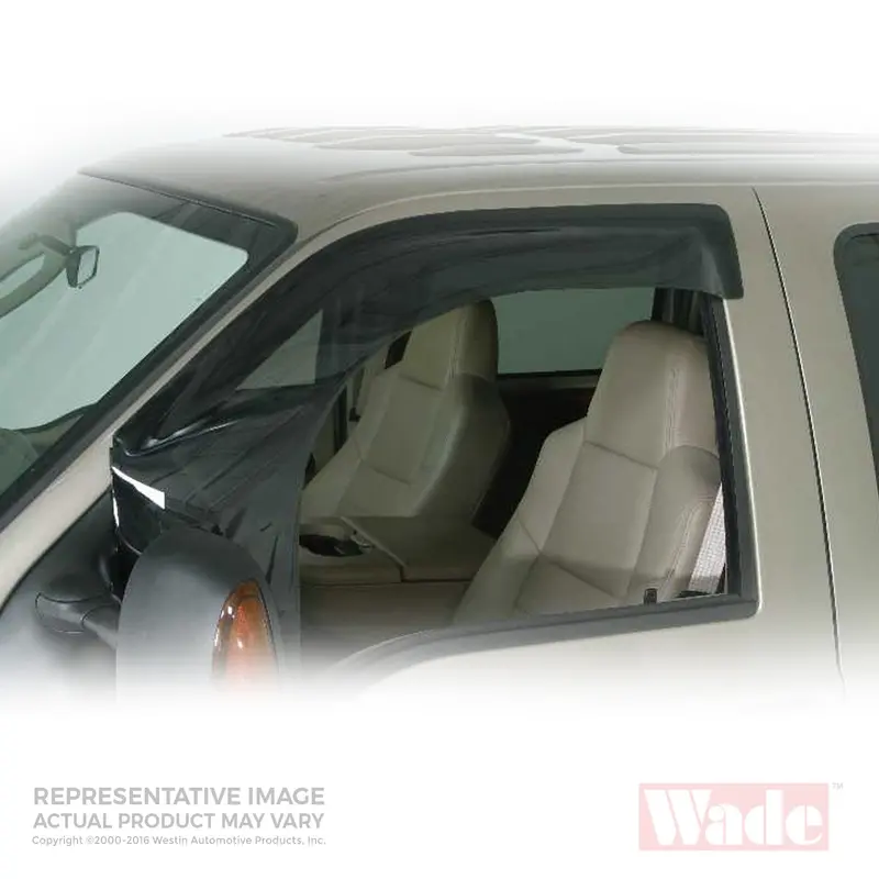 Westin 72-36474 Smoke-Tinted Front Wind Deflector – 2-Piece Set 1