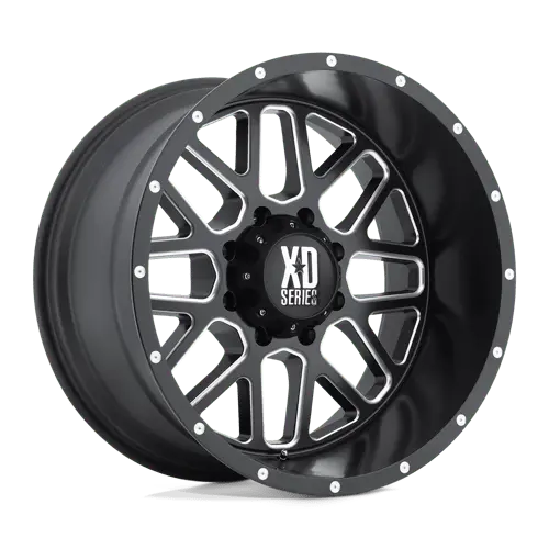 Xd Xd820 16X7 Alloy Wheel – Matte Black Finish, 5X160 Bolt Pattern, 42Mm Offset 1